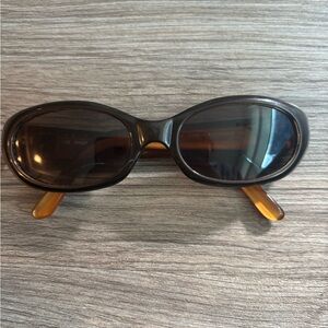 Vintage Fendi FS 197 Sunglasses Mod. FS197 C. Chocolate Brown Made Italy 52-19mm